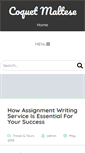 Mobile Screenshot of coquetmaltese.com